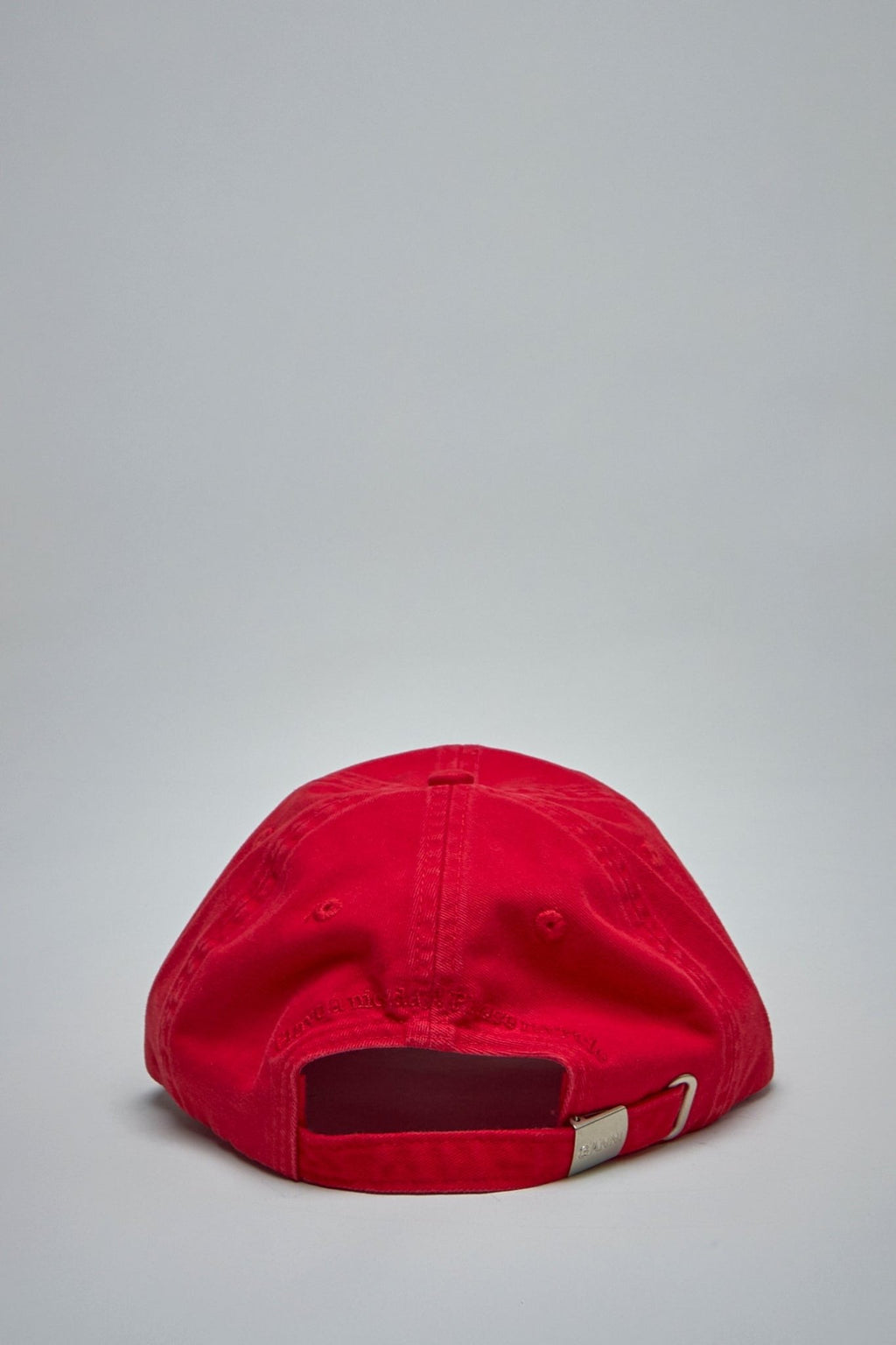 Ganni - Washed Cotton Canvas Cap Embroidery - LABELS