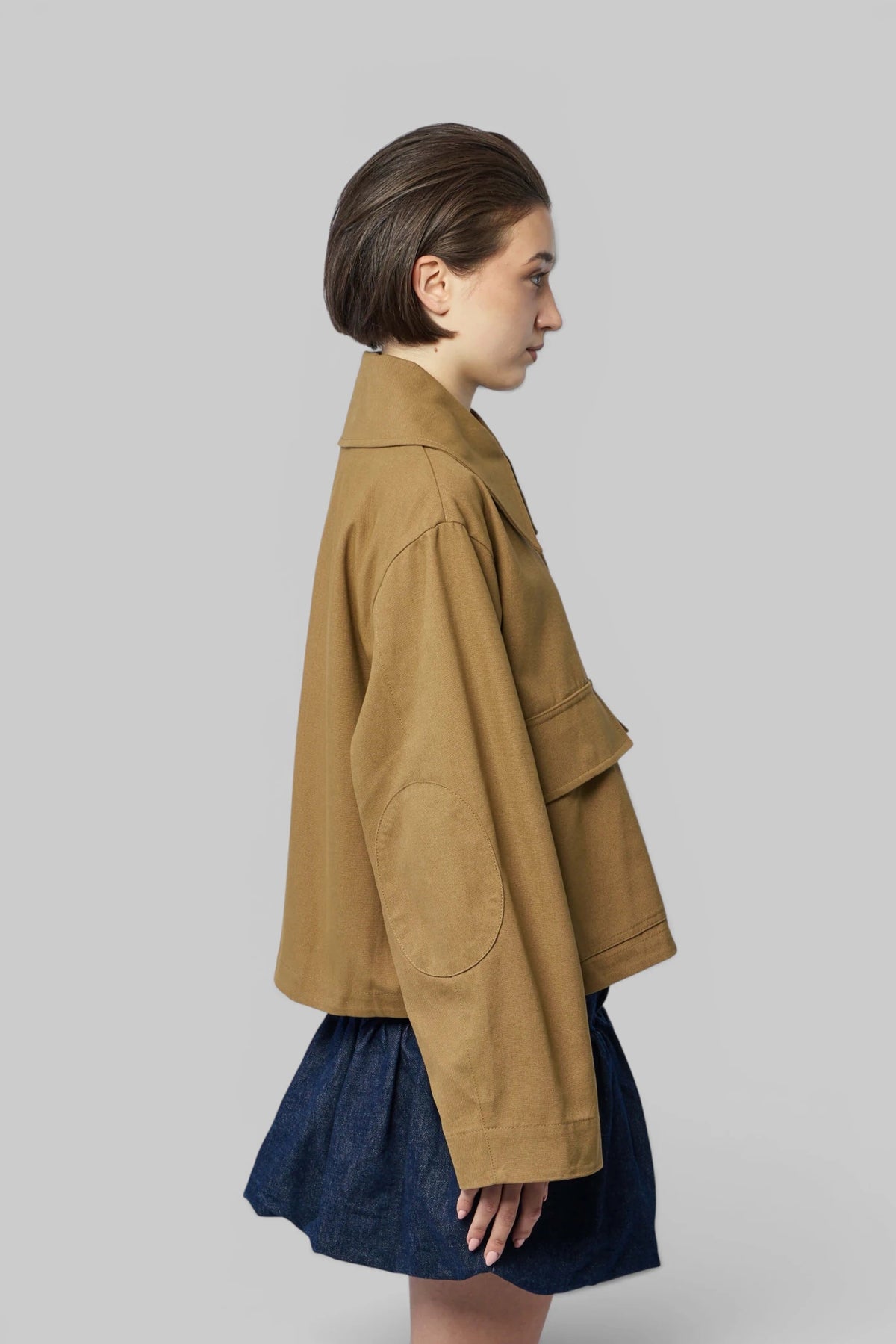 Ganni - Workwear Canvas Short Barn Jacket - LABELS