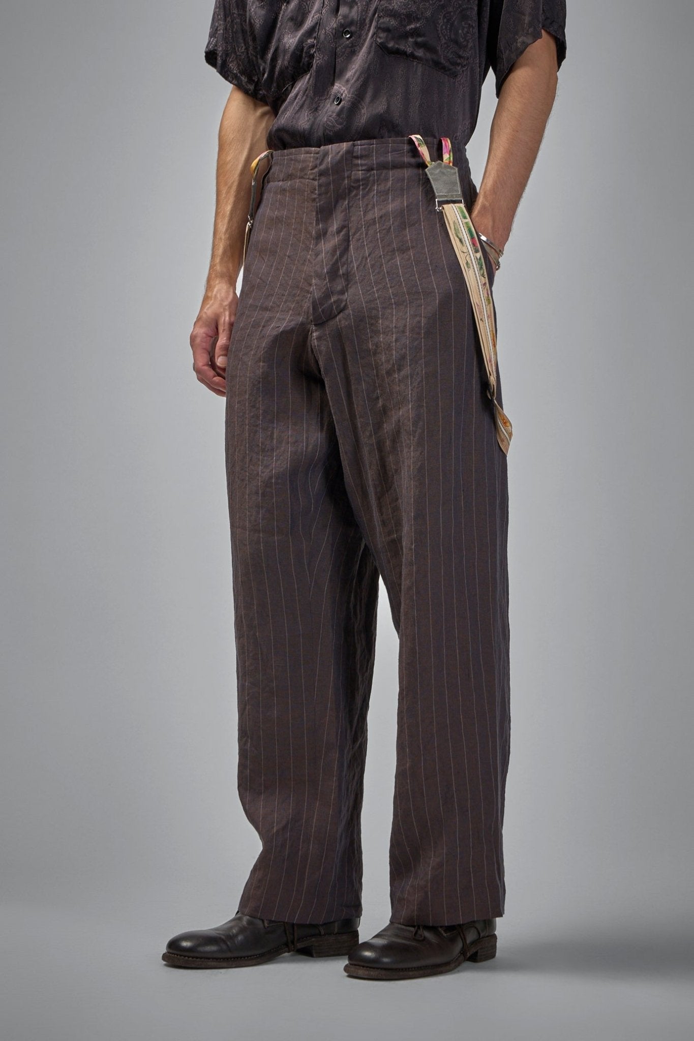 Geoffrey B. Small - 1940's Reproduction Work Suspender Trouser - LABELS