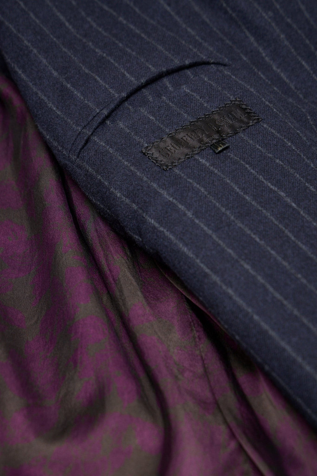 Geoffrey B. Small - Elongated Double - Breasted, 6 Buttons, Double Vent Tailored Jacket - LABELS