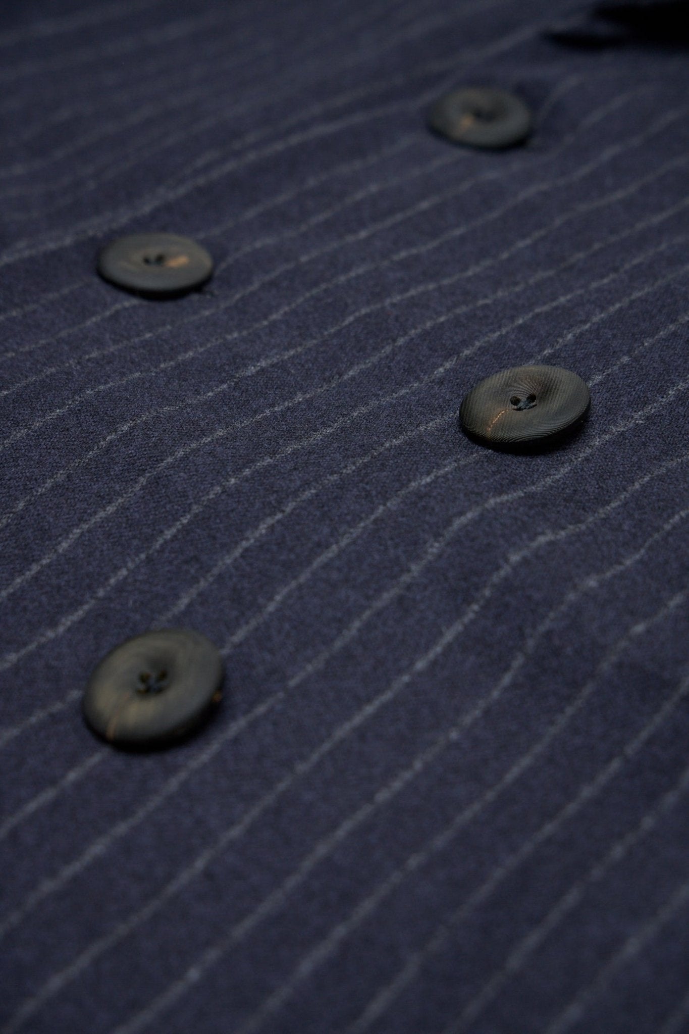 Geoffrey B. Small - Elongated Double - Breasted, 6 Buttons, Double Vent Tailored Jacket - LABELS