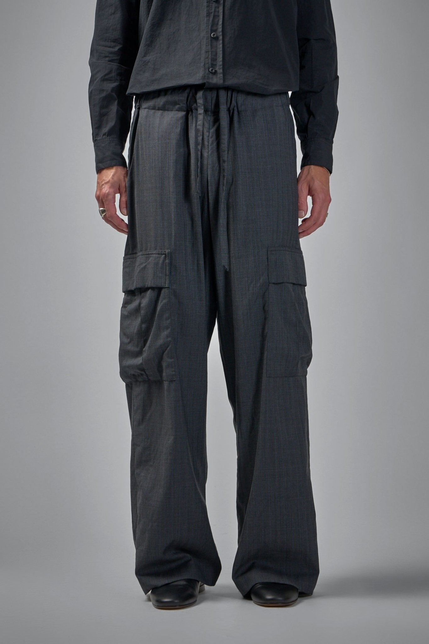 Geoffrey B. Small Handmade Exaggerated Volume 6-pocket Cargo