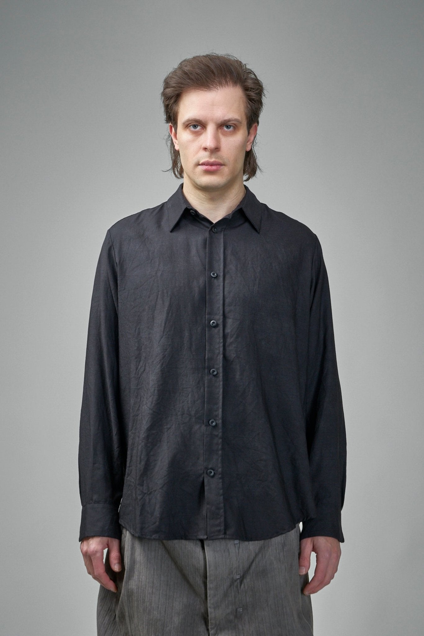 Geoffrey B. Small Knitwear - 4-Pocket French Work Shirt – LABELS