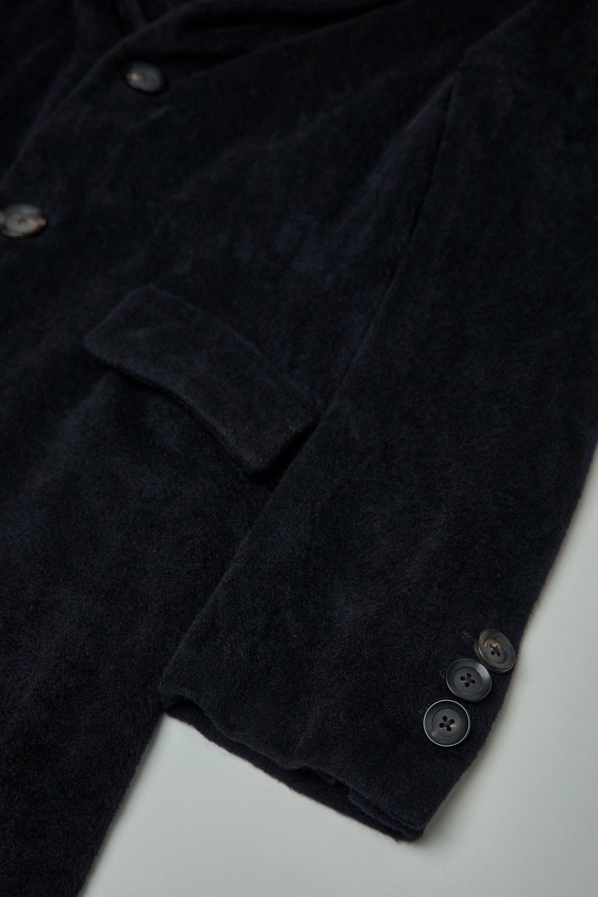 Geoffrey B. Small - Pure Alashan Cashmere 3 - ply Fully - Lined Como Silk Long Coat - LABELS