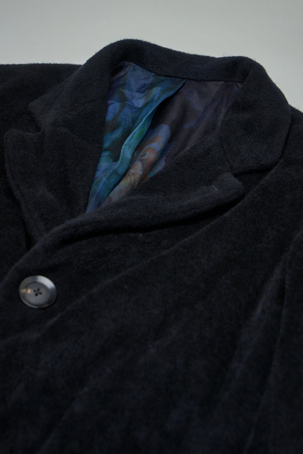 Geoffrey B. Small - Pure Alashan Cashmere 3 - ply Fully - Lined Como Silk Long Coat - LABELS