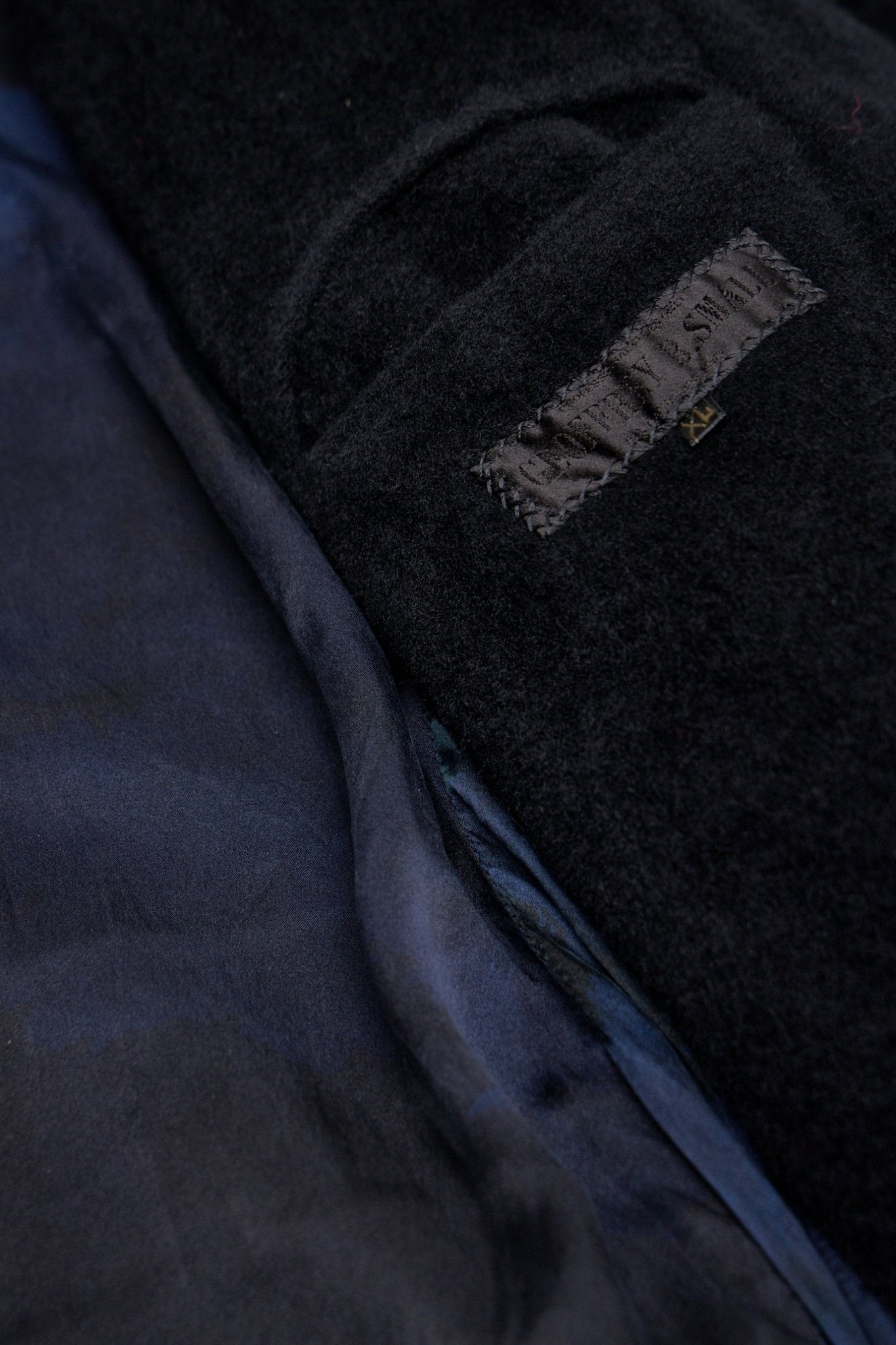 Geoffrey B. Small - Pure Alashan Cashmere 3 - ply Fully - Lined Como Silk Long Coat - LABELS