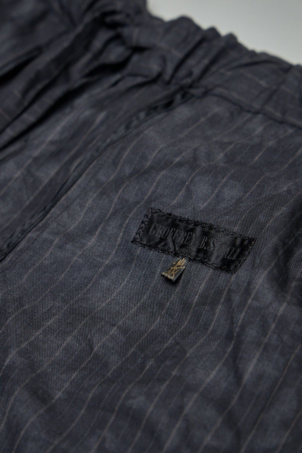 Geoffrey B. Small - Relaxed - fit Straight Leg Tailored Elastic Waist Drawstring Trouser - LABELS