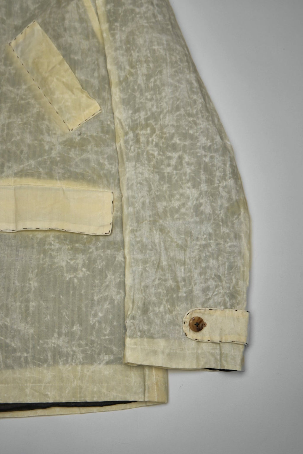 Geoffrey B. Small - Waxed Reproduction 1950’s American Short Hooded Parka - LABELS