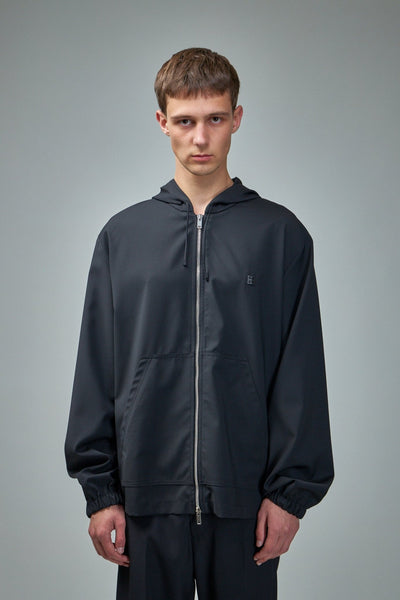 4g Wool Zipped Hoodie