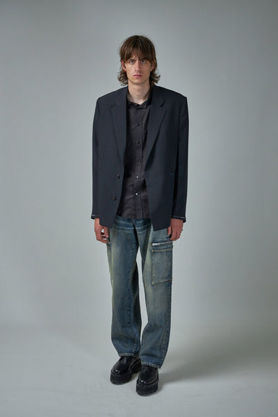 Slim Fit Jacket in Wool