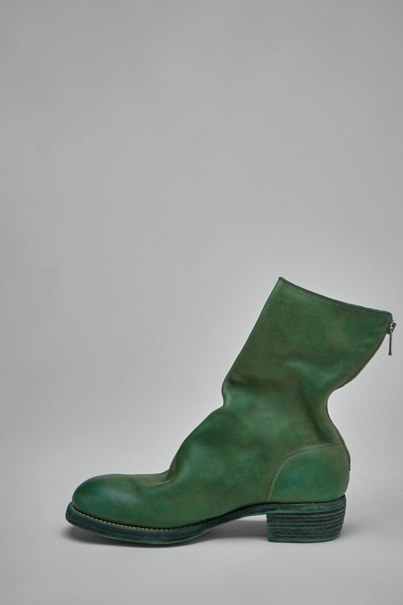 Guidi - 788ZX Horse Full Grain Back Zip Mid Boot - LABELS