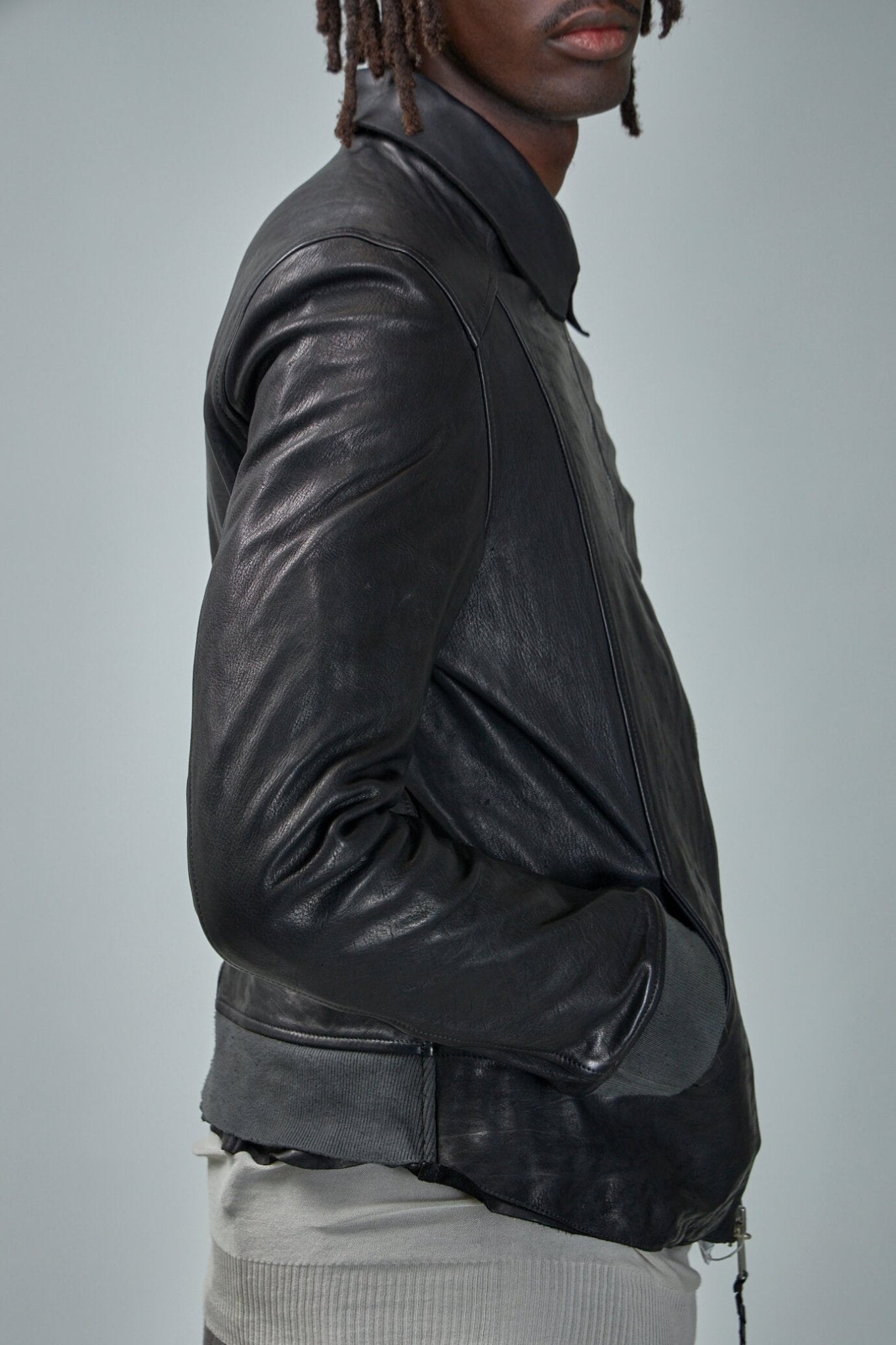 Guidi - Aviator Leather Jacket Soft Horse - LABELS