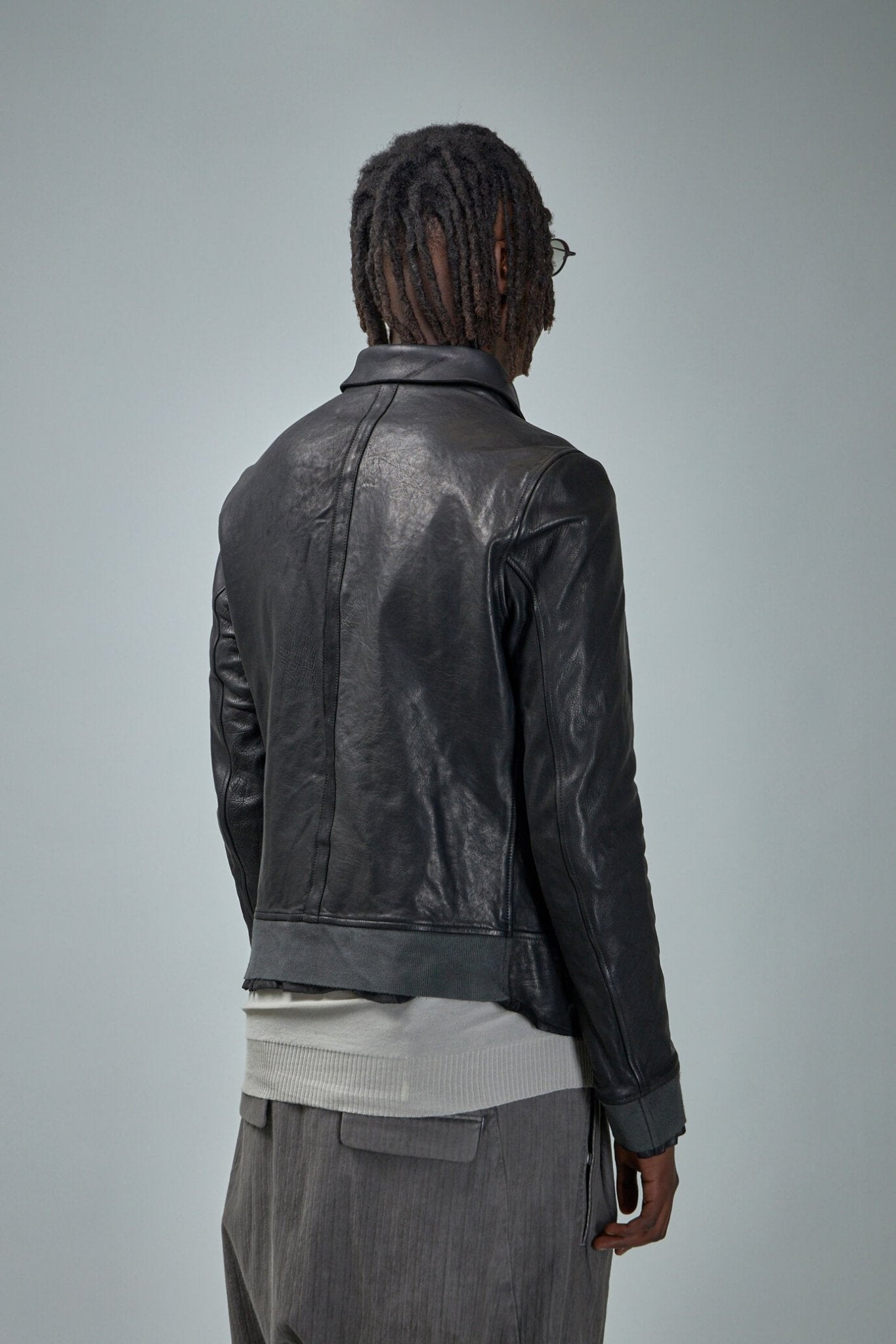 Guidi - Aviator Leather Jacket Soft Horse - LABELS