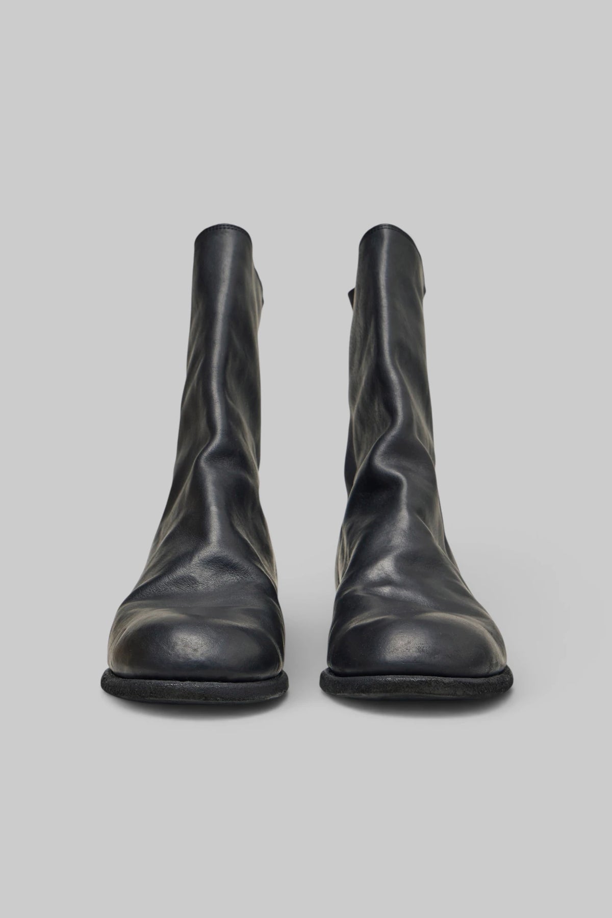 Guidi - Back Zip Mid Boot - LABELS