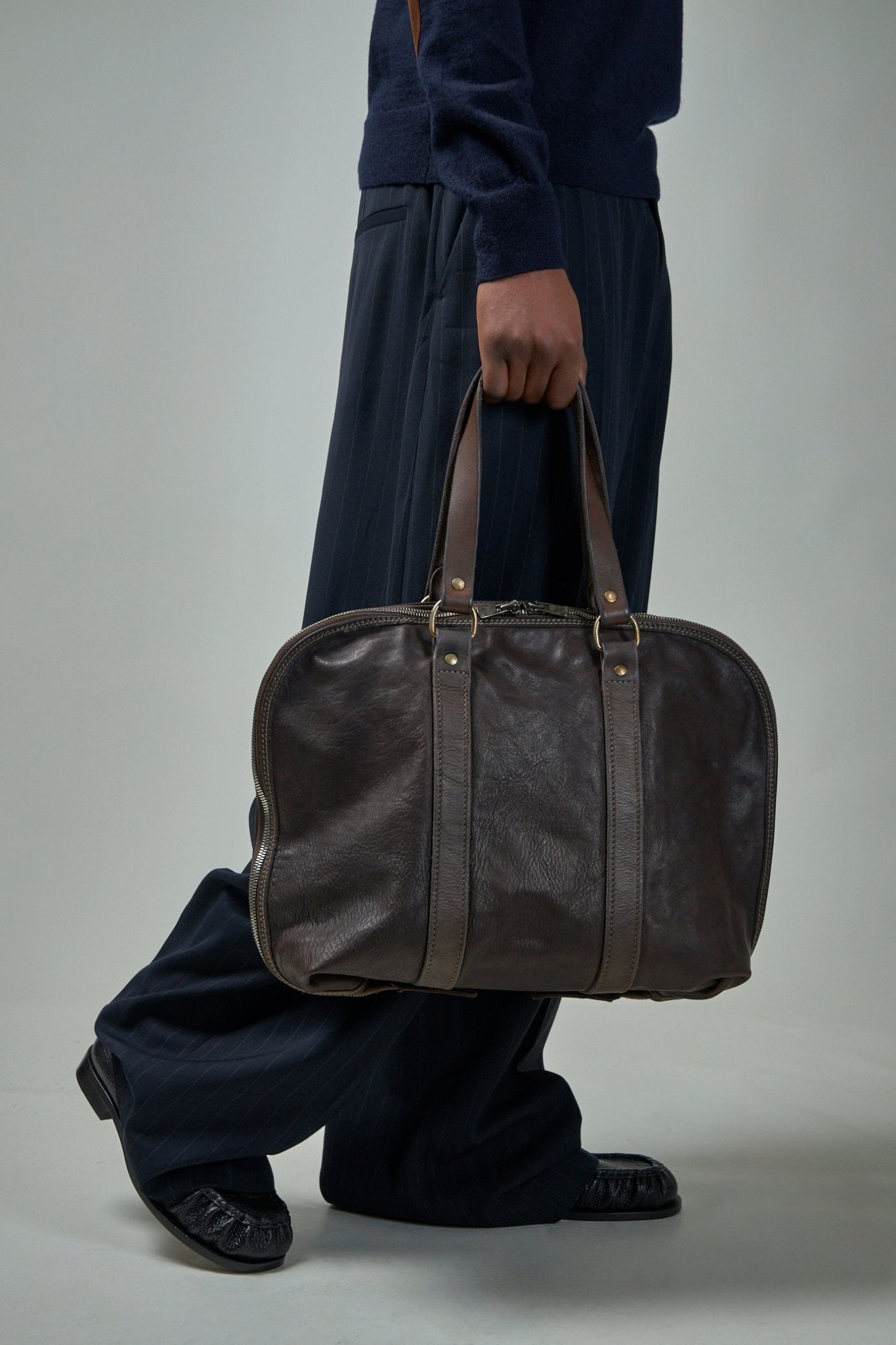 Guidi - GB1A Soft Horse Full Grain Handle Bag - LABELS