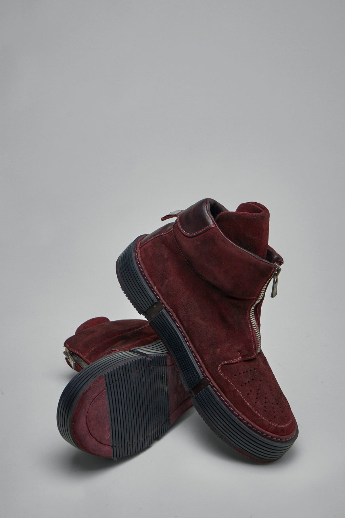 Guidi boots styled with contemporary menswear outfit