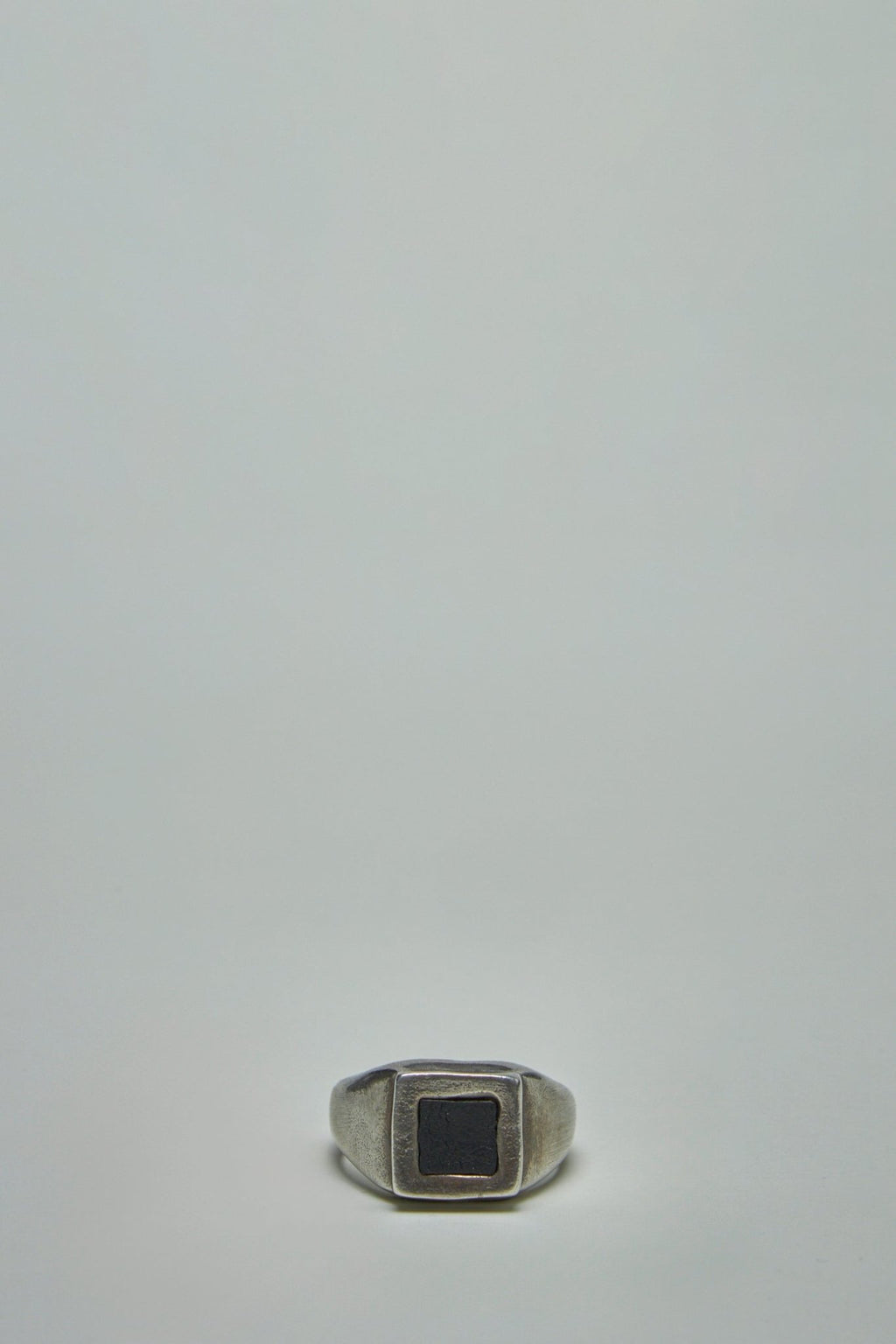 Guidi - Silver Ring w/ Kangaroo Leather 925 - LABELS