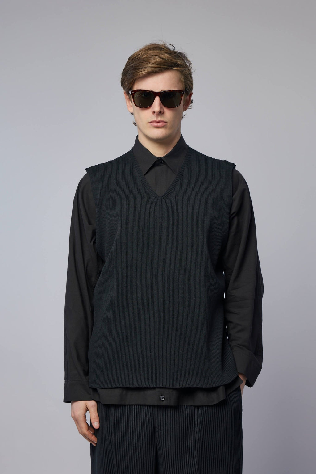 Homme Plissé Issey Miyake - Basic Knit Top - LABELS