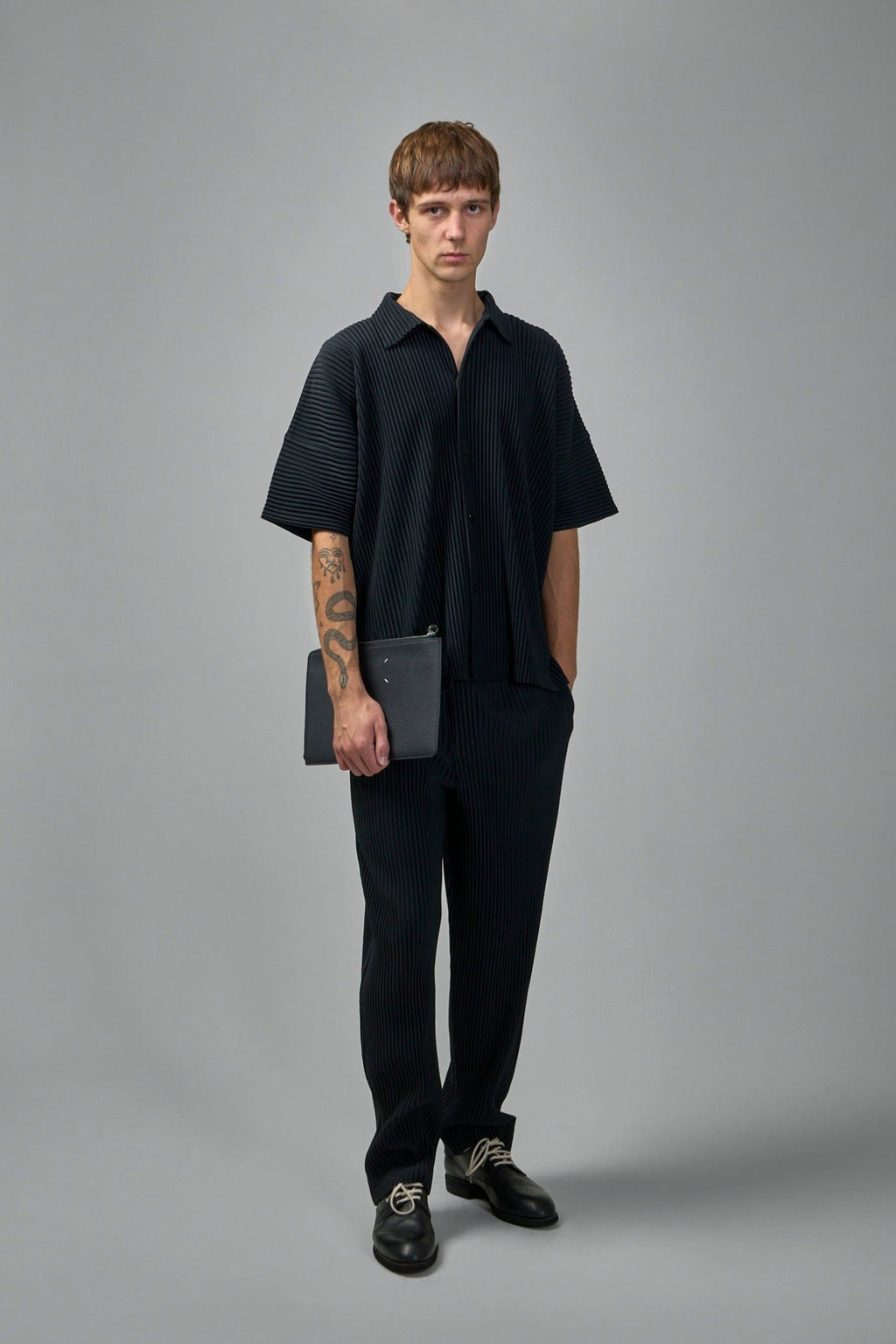 Homme Plissé Issey Miyake - Basics Pleated Pants - LABELS