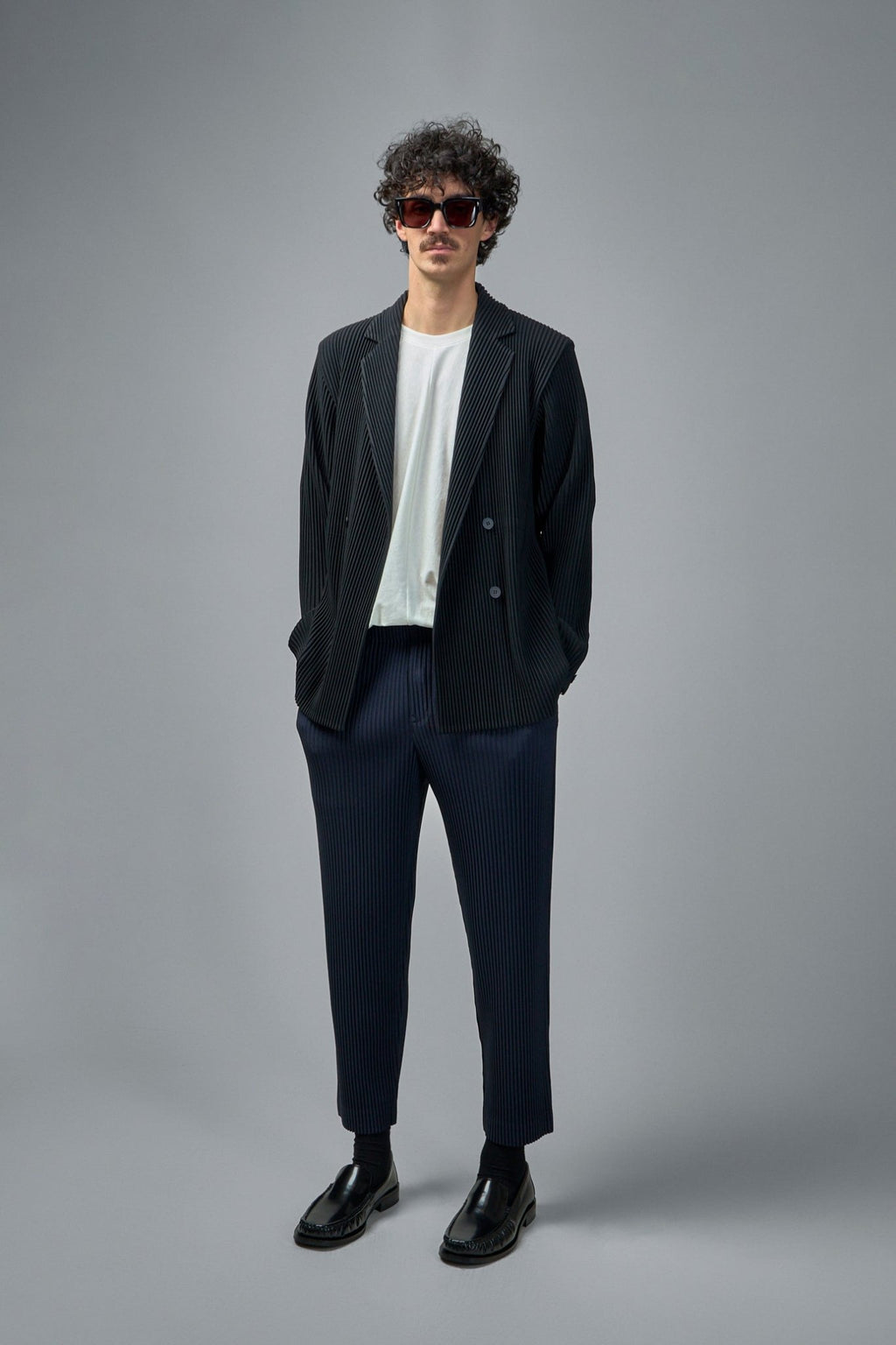 Homme Plissé Issey Miyake - Basics Pleated Pants - LABELS