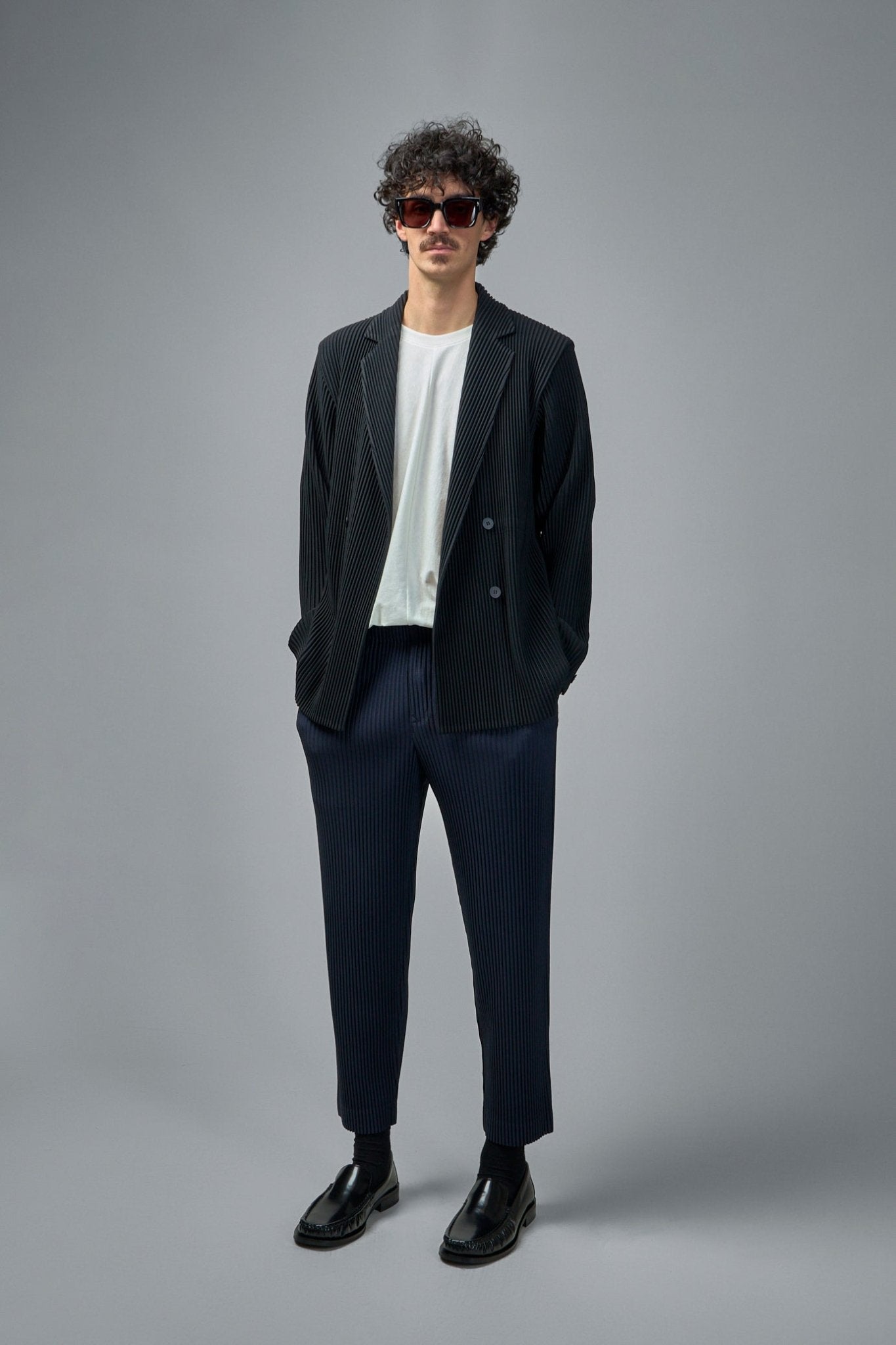 Homme Plissé Issey Miyake - Basics Pleated Pants - LABELS