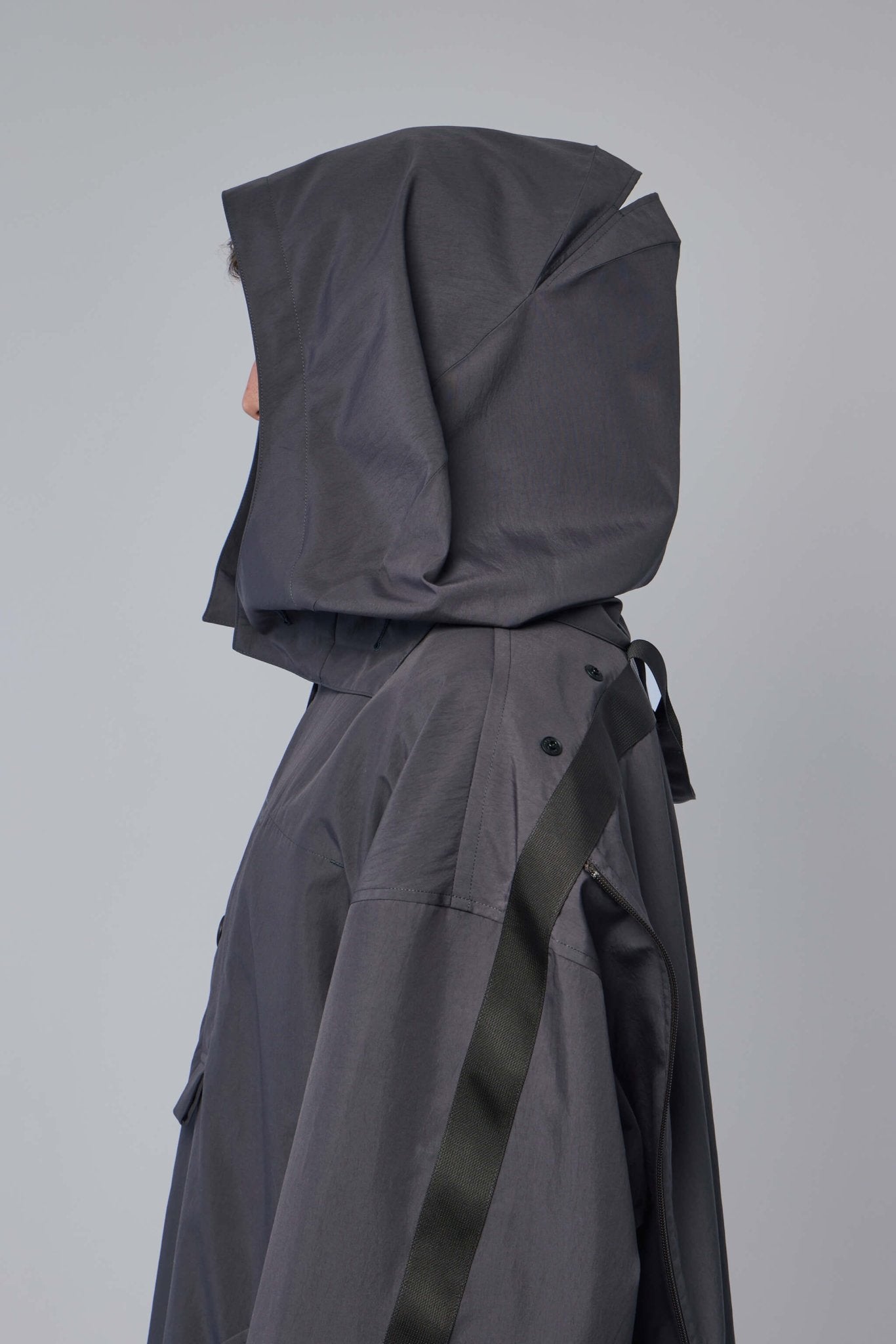 Homme Plissé Issey Miyake - Carrier Carried Coat - LABELS