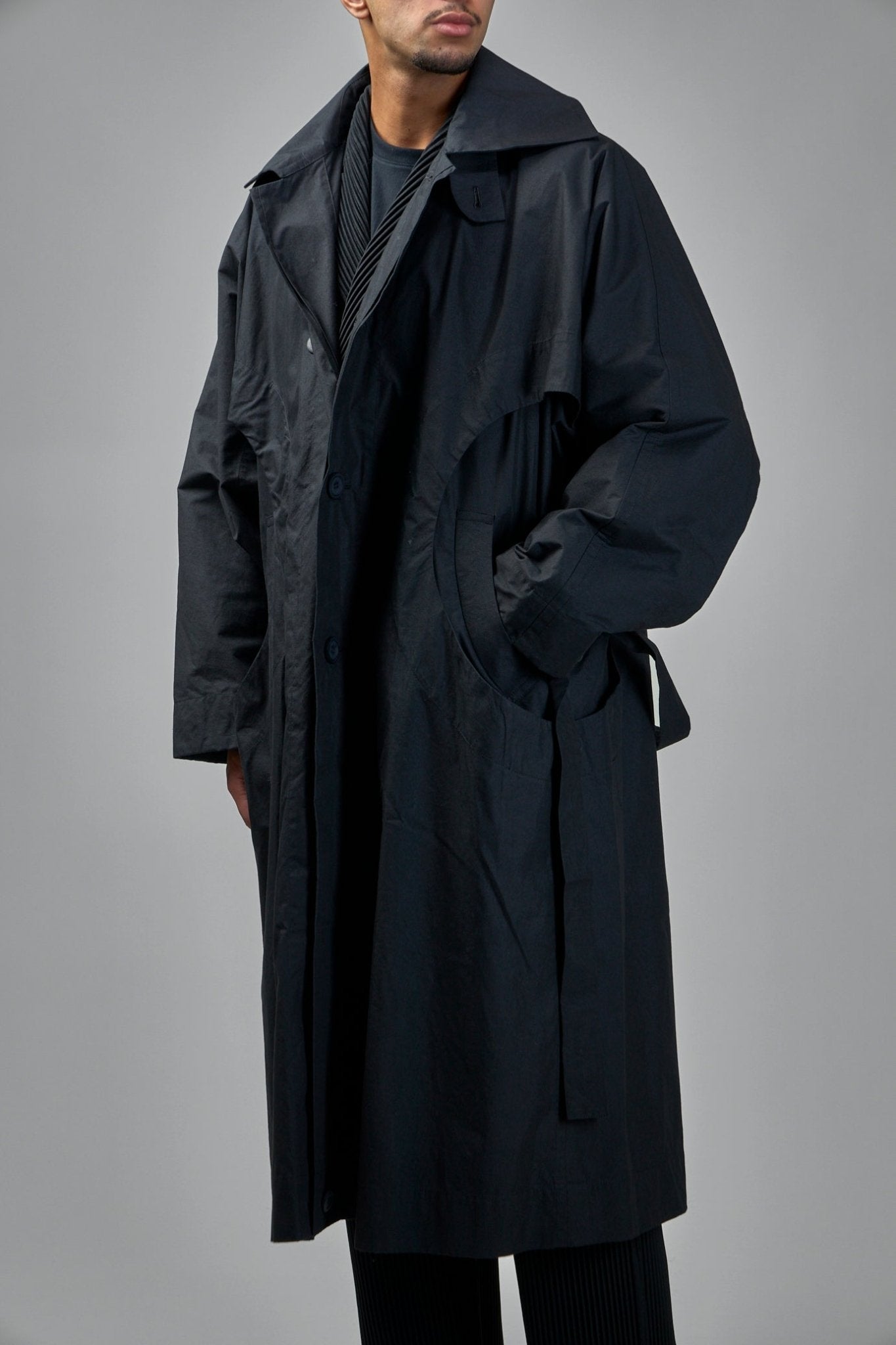 Homme Plissé Issey Miyake - Cavity Coat - LABELS