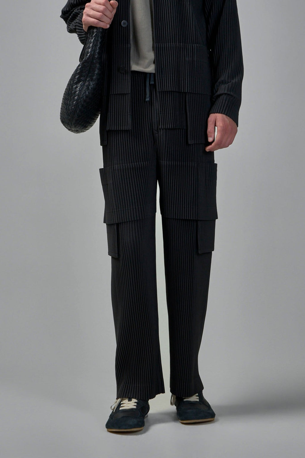 Homme Plissé Issey Miyake - Multi - Pocket Pants | coke grey - LABELS