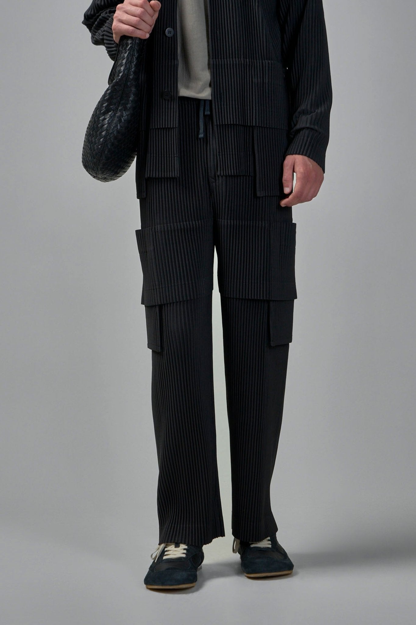 Homme Plissé Issey Miyake - Multi - Pocket Pants | coke grey - LABELS