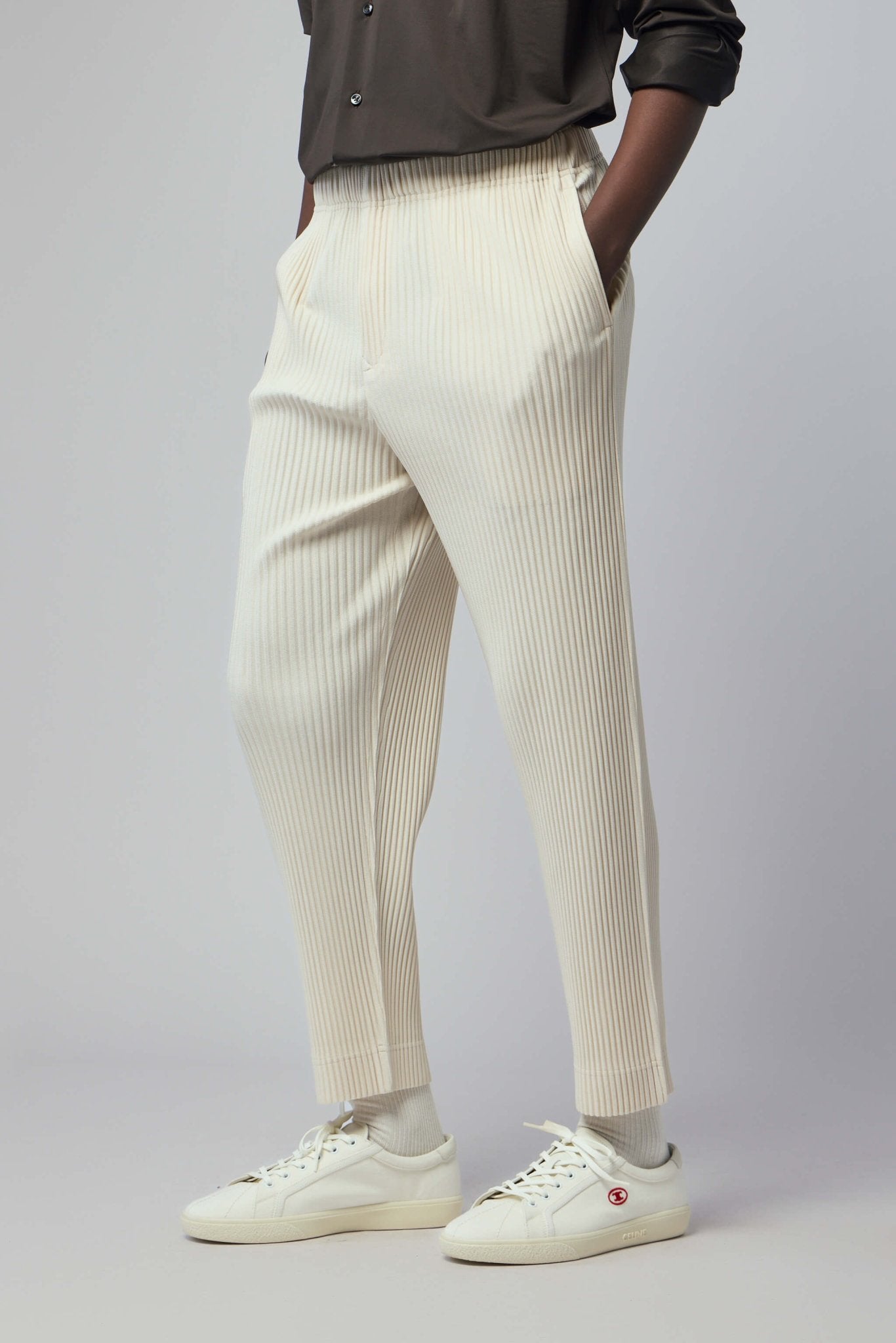Homme Plissé Issey Miyake Wide-Leg Pants - Ribbed – LABELS