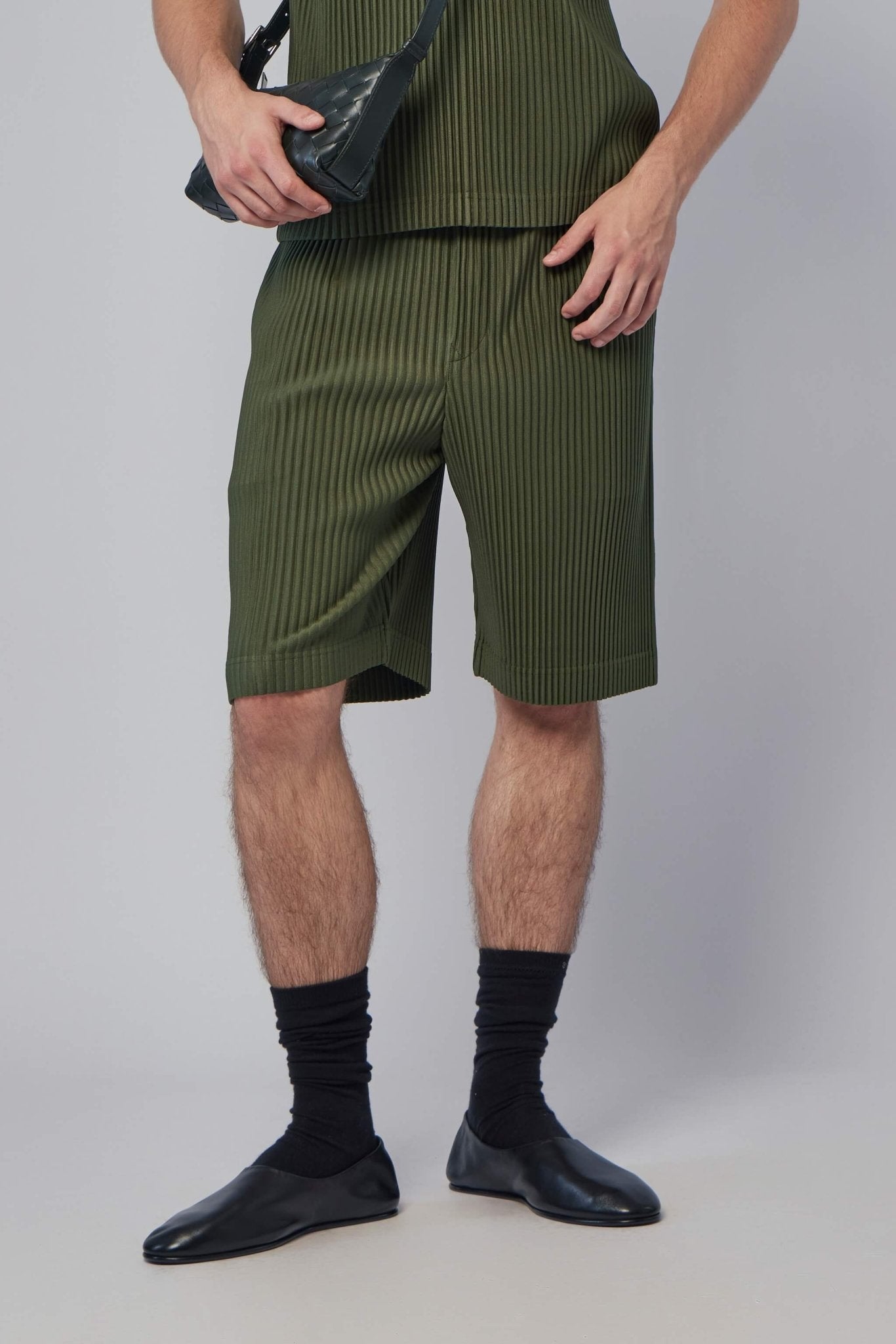 Homme Plissé Issey Miyake Shorts - Ribbed Textured – LABELS