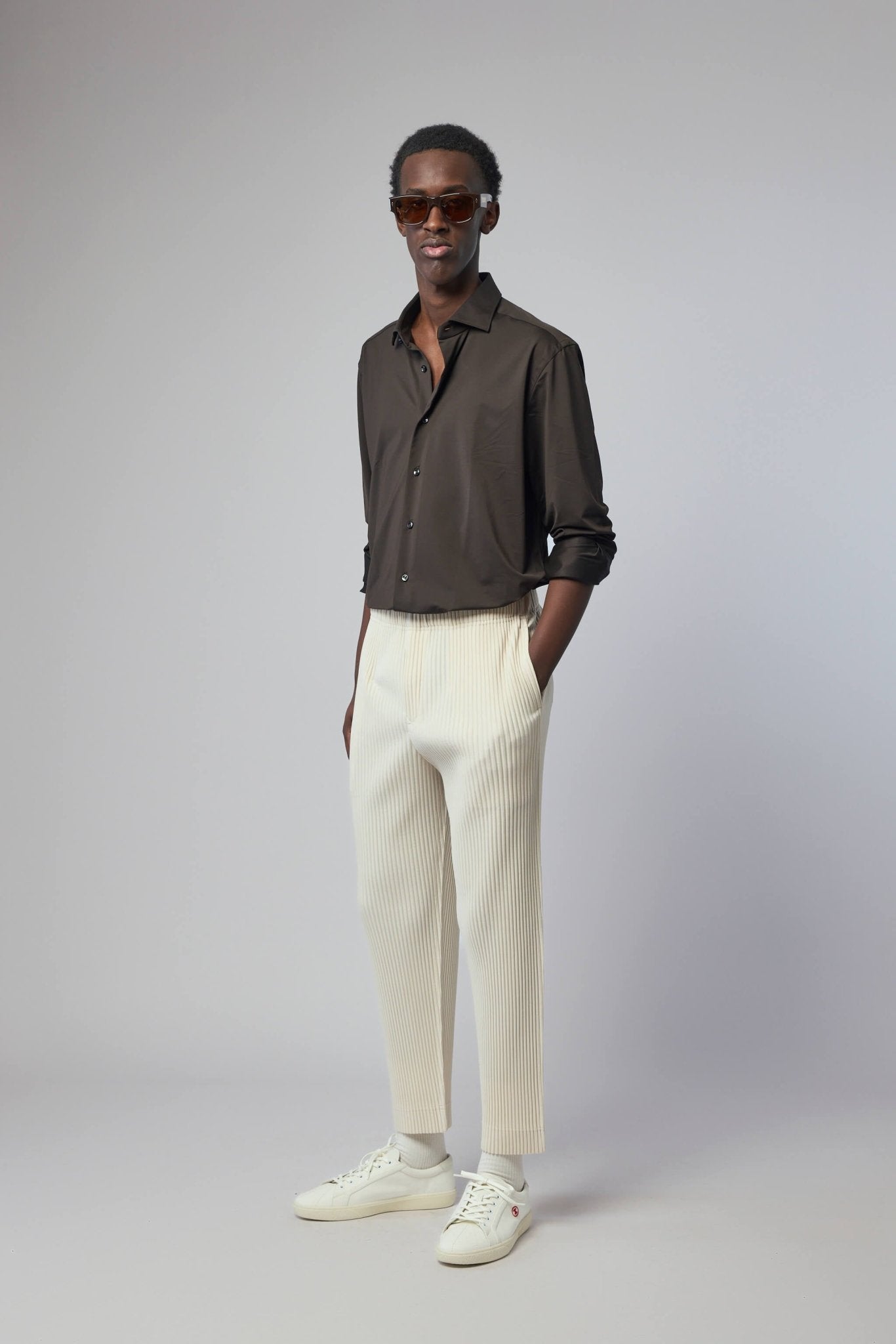 Homme Plissé Issey Miyake Wide-Leg Pants - Ribbed – LABELS