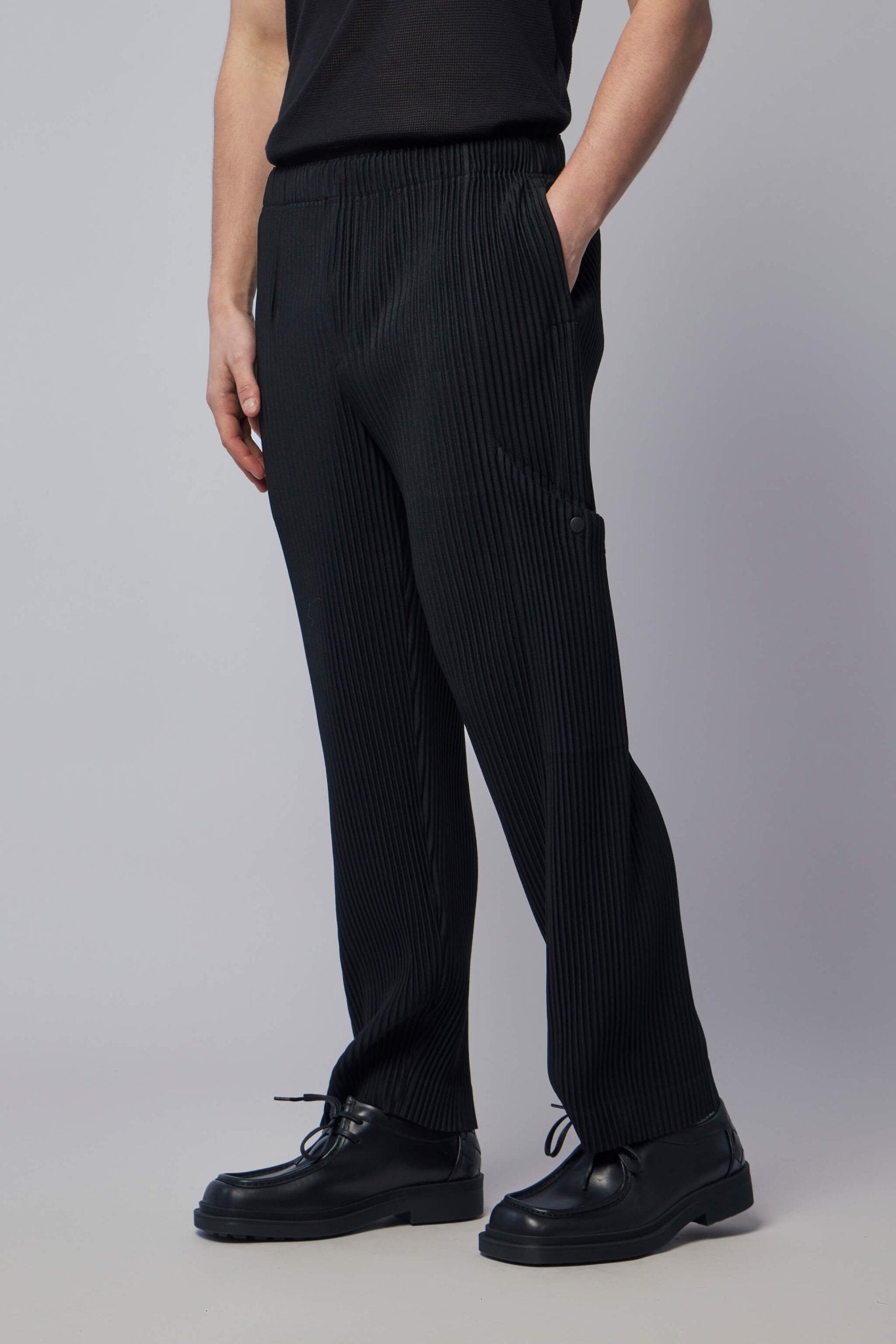 HOMME PLISSÉ ワイドパンツ　最終値下げ 中古・古着通販】HOMME PLISSE ISSEY MIYAKE (オム プリッセ イッセイ