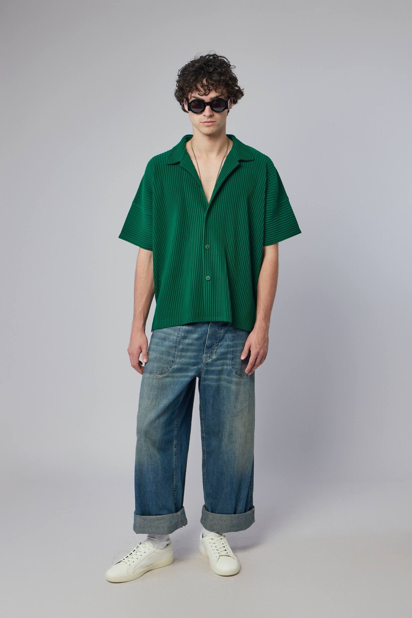Homme Plissé Issey Miyake Shirt - Pleated Design – LABELS