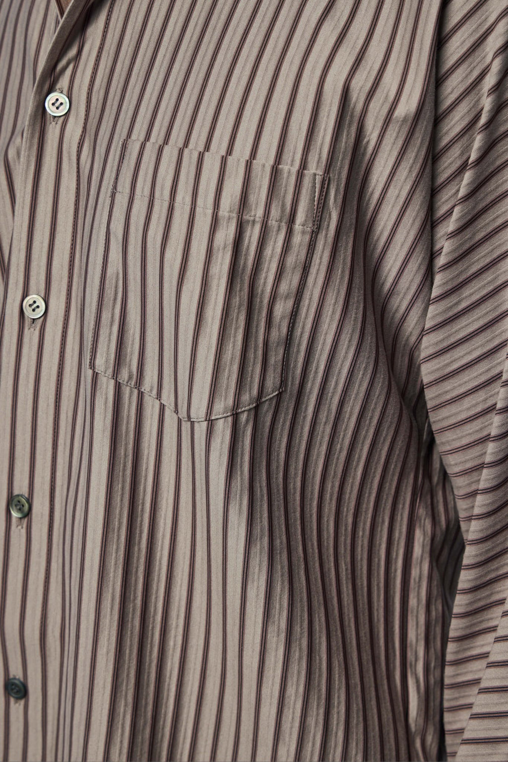 Homme Plissé Issey Miyake - Stripe Jersey Shirt - LABELS