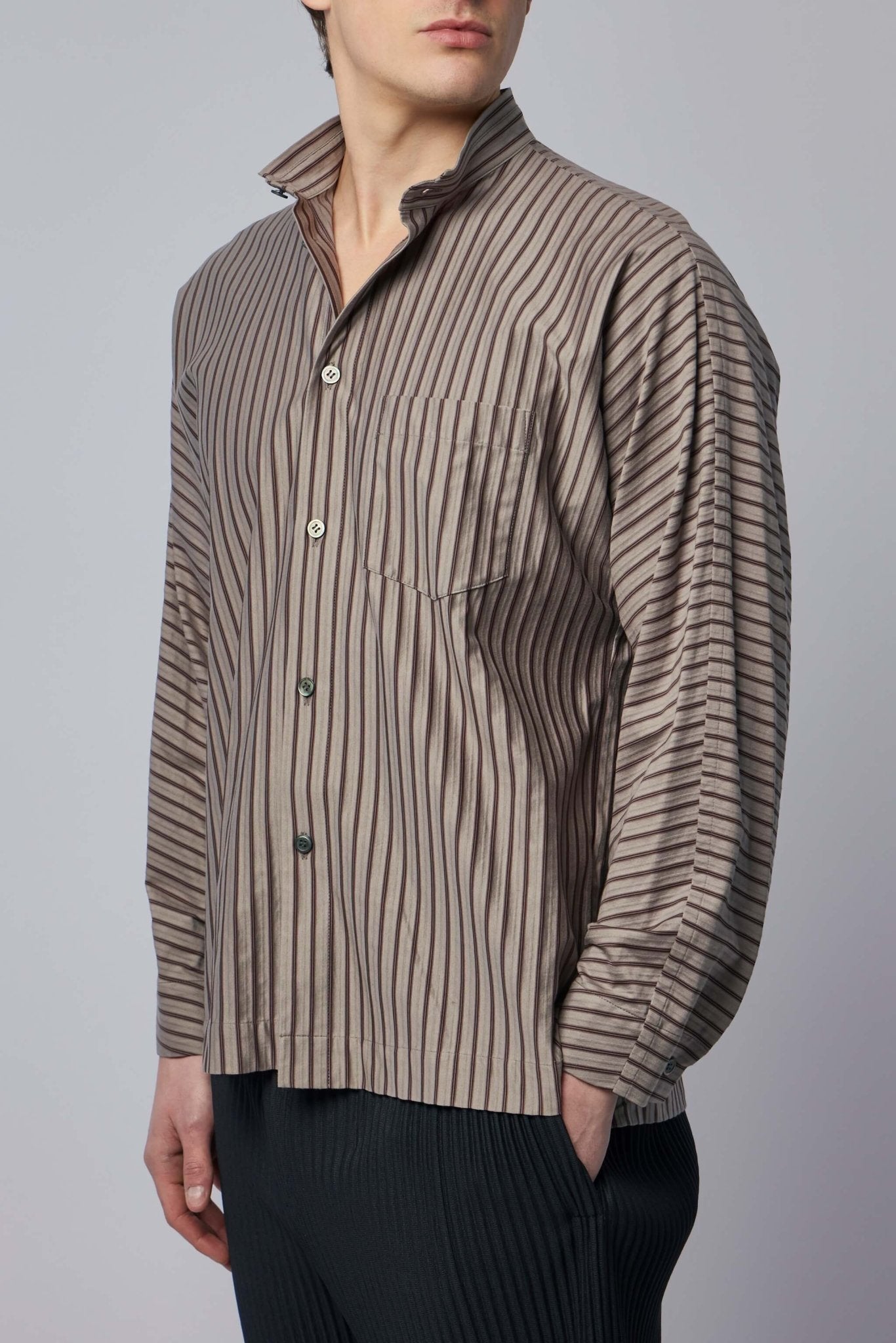 Homme Plissé Issey Miyake Shirts - Stripe Jersey – LABELS
