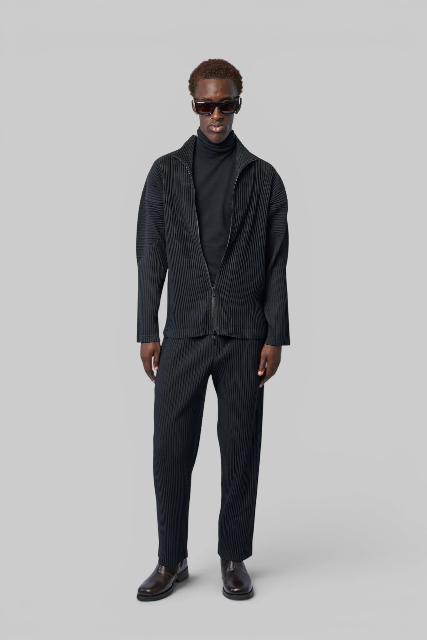 Homme Plissé Issey Miyake - Zipup Cardigan - LABELS