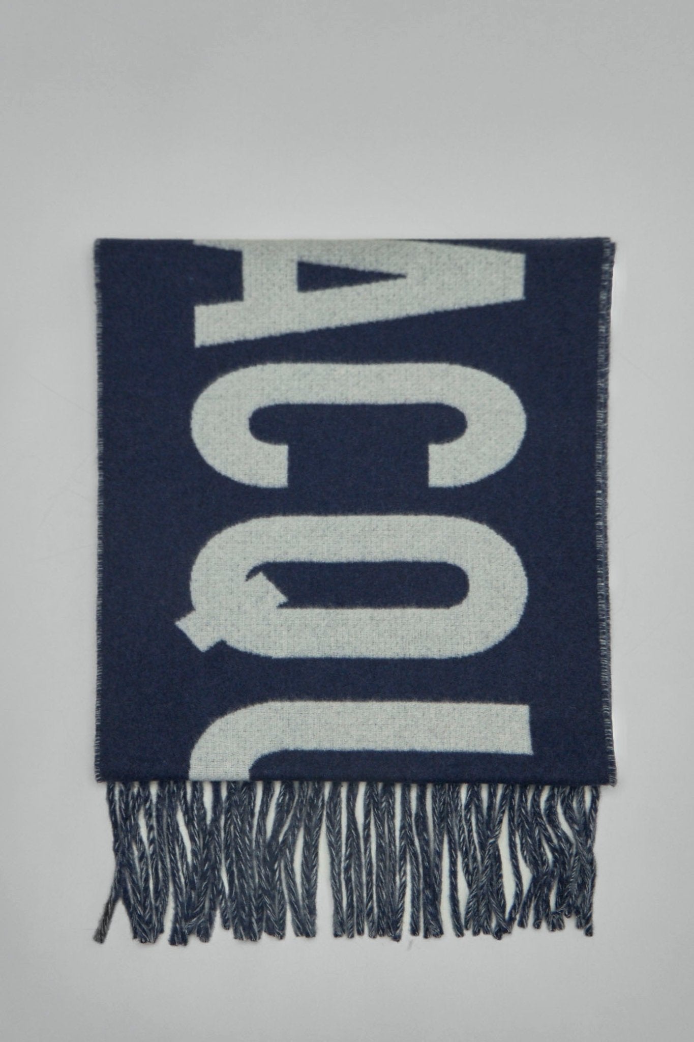 Jacquemus Fringe Logo Scarf - LABELS