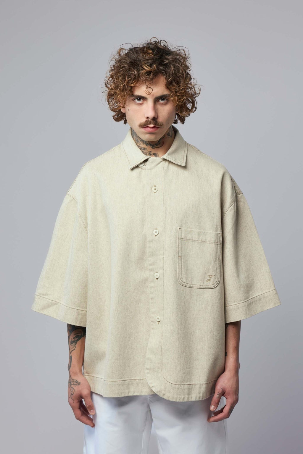 Jacquemus - La Chemise Paysan De - nime - LABELS