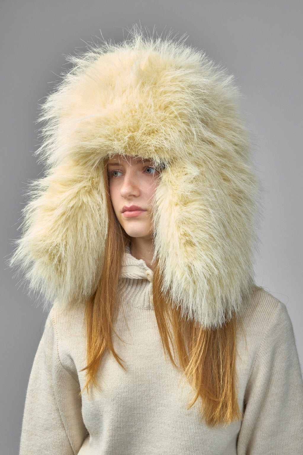 Jacquemus - Large Chapka Faux Fur Hat - LABELS