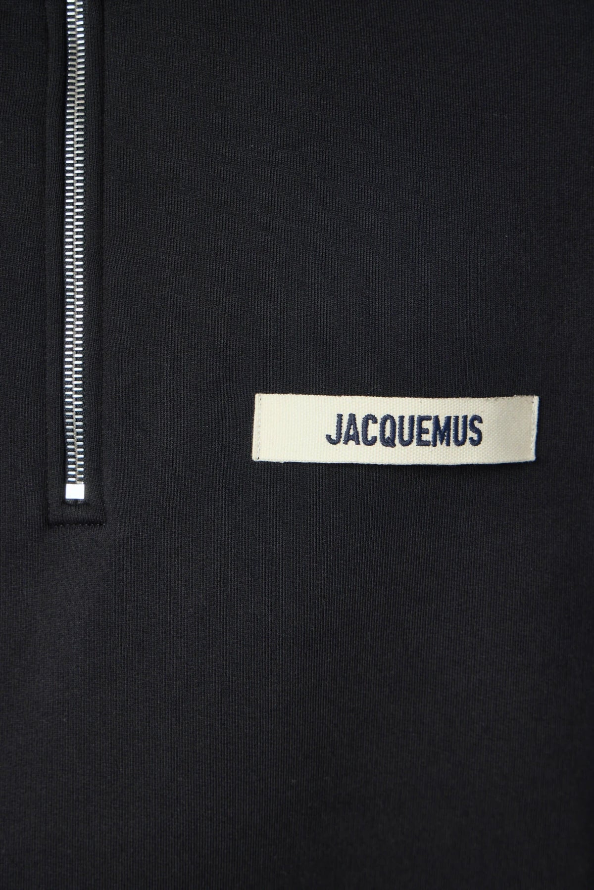 Back view of Jacquemus Le Camionneur Gros Grain sweatshirt
