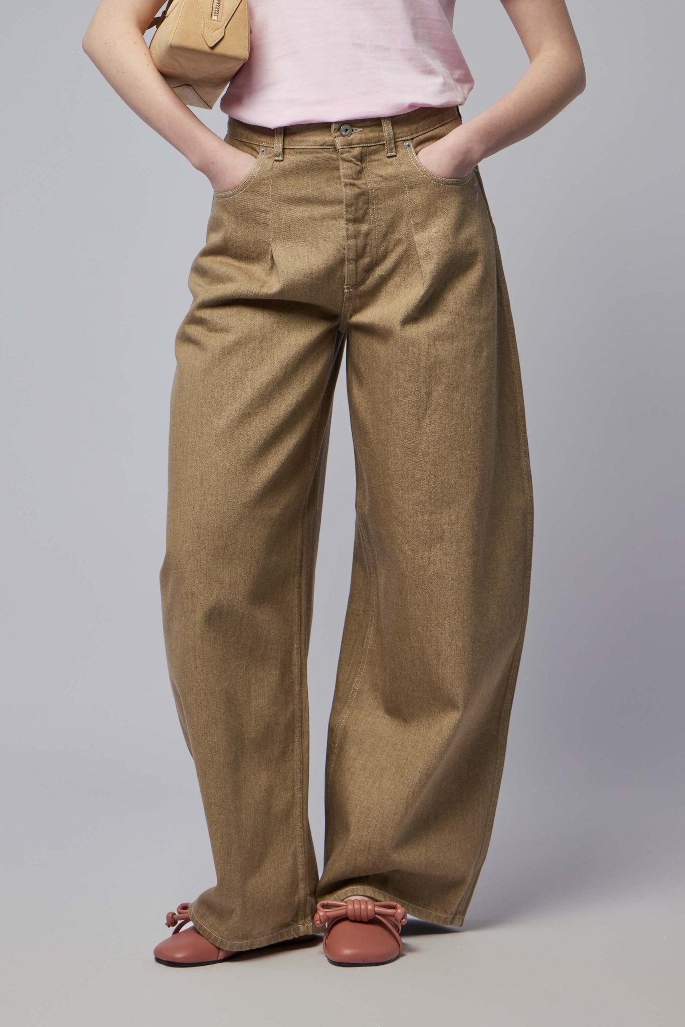 Jacquemus Le De-nimes Ovalo Wide-Leg Pants – LABELS