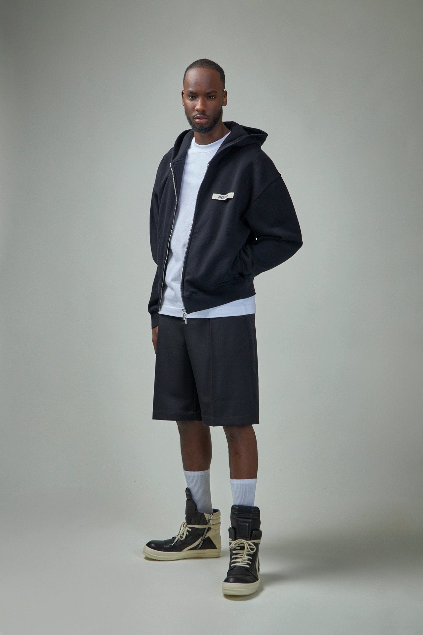 Jacquemus - Le Hoodie Zip Gros Grain - LABELS