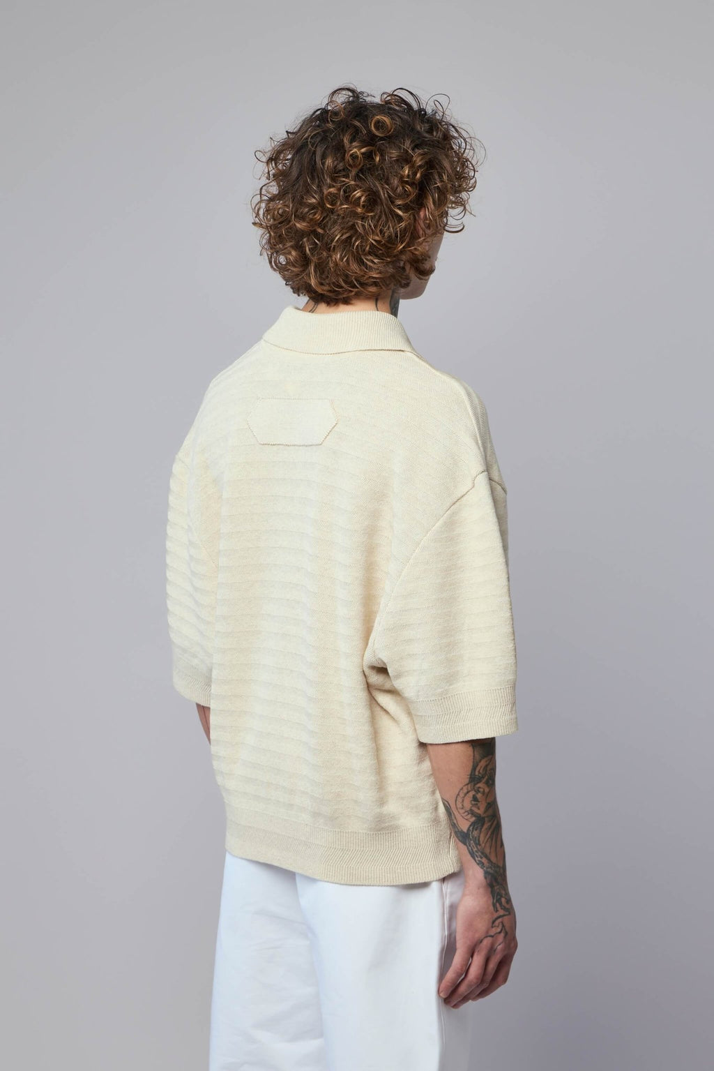 Jacquemus - Le Polo Maille Chevron - LABELS