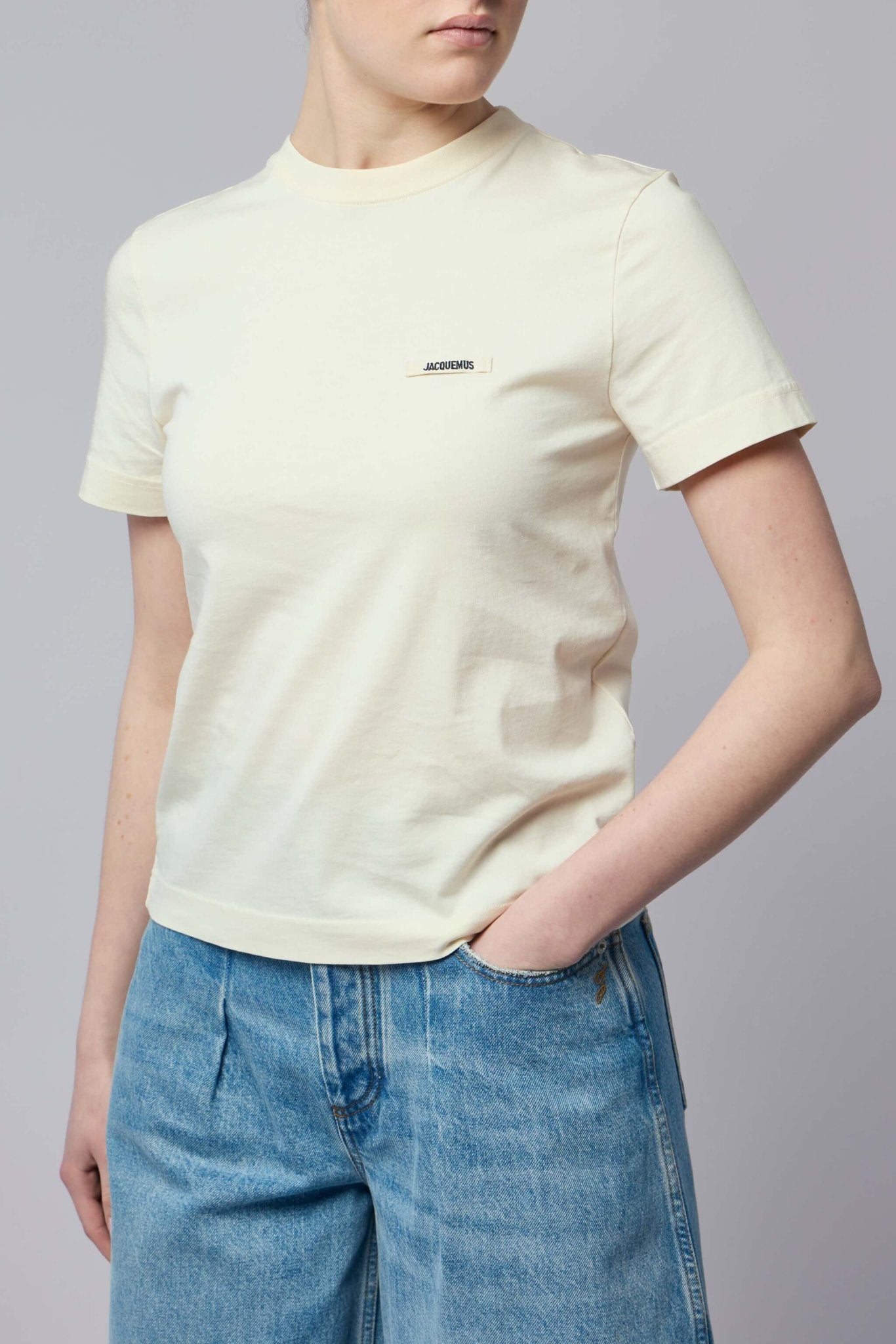 Jacquemus - Le Tshirt Gros Grain Mc - LABELS