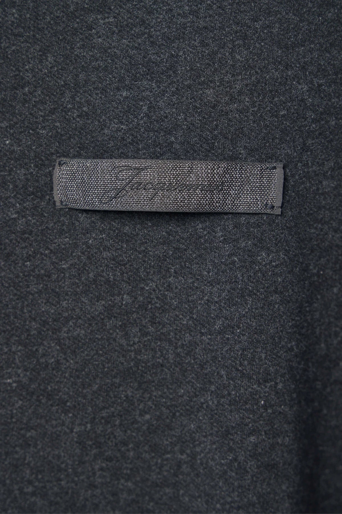 Jacquemus Le Tshirt Ruban crew neck and short sleeve detail
