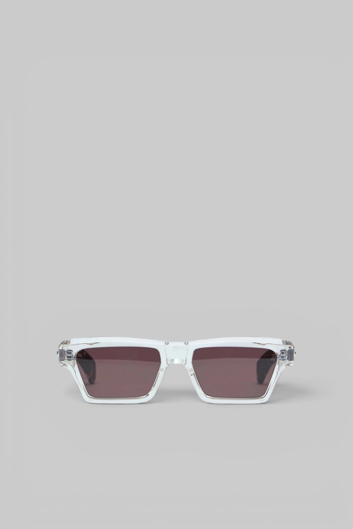 Jacques Marie Mage 262 Melchior clear acetate eyewear with tortoiseshell arms