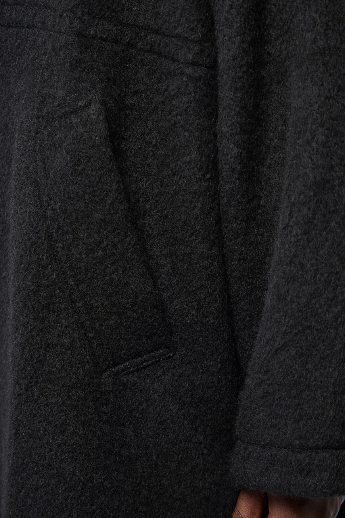 Jan-Jan Van Essche - Coat With Standing Collar,jet Pockets - LABELS