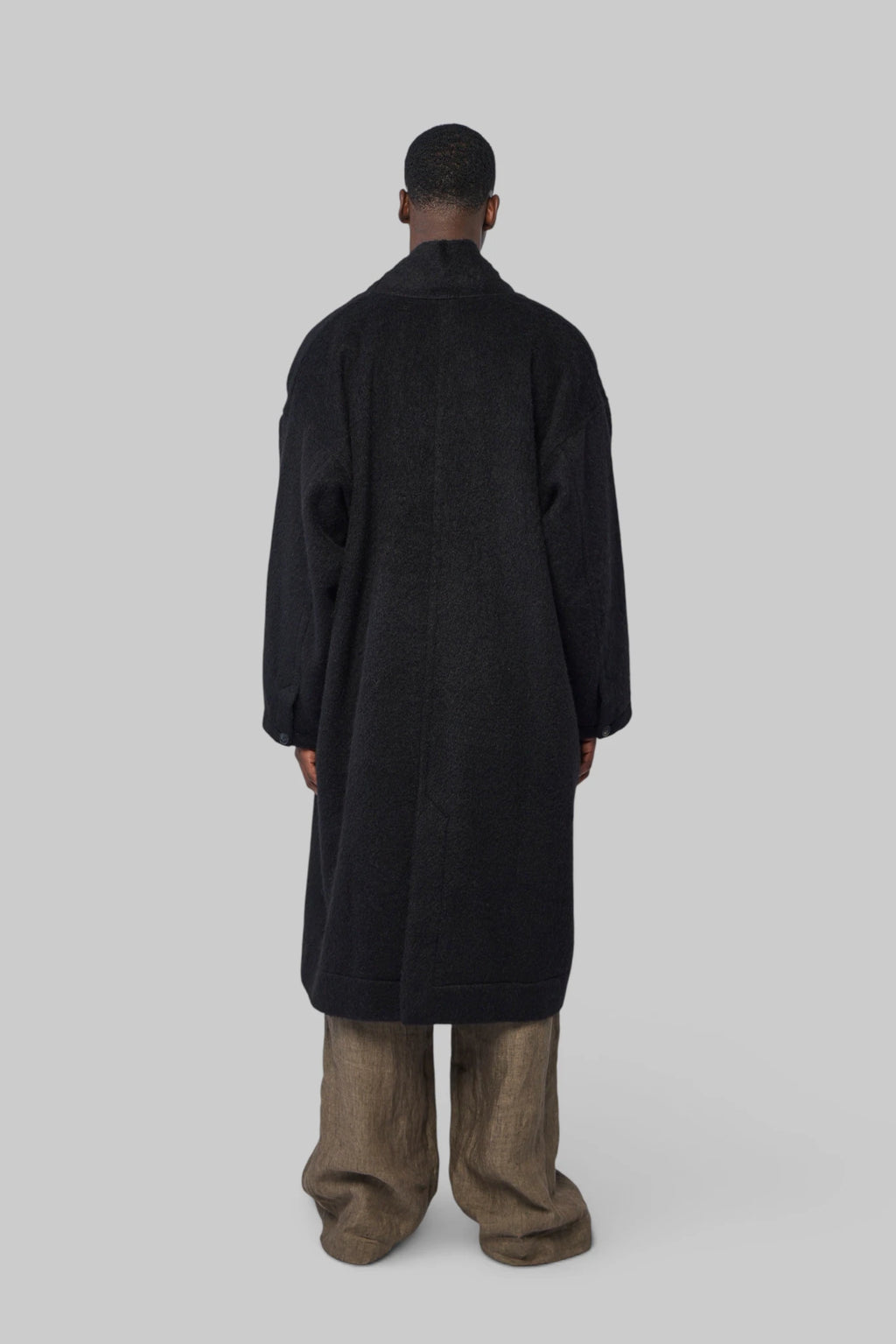 Jan-Jan Van Essche - Coat With Standing Collar,jet Pockets - LABELS