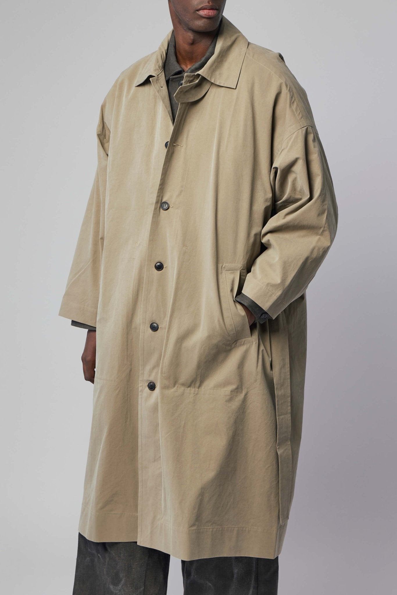 Jan-Jan Van Essche Trenchcoats - Relaxed Cotton Coat – LABELS